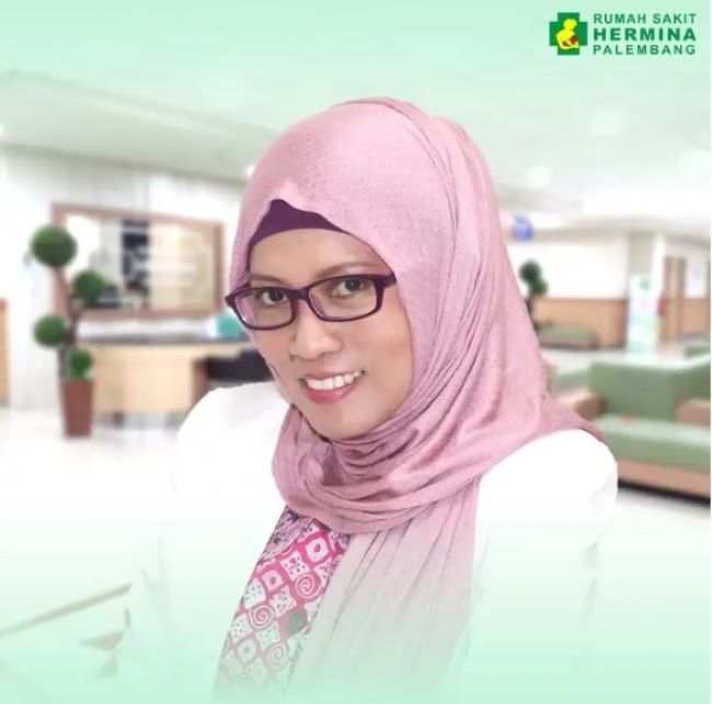 dr. Elvina Febrianti Sp. KK Dokter Kulit Palembang - Photo by RS Hermina Palembang Official Site
