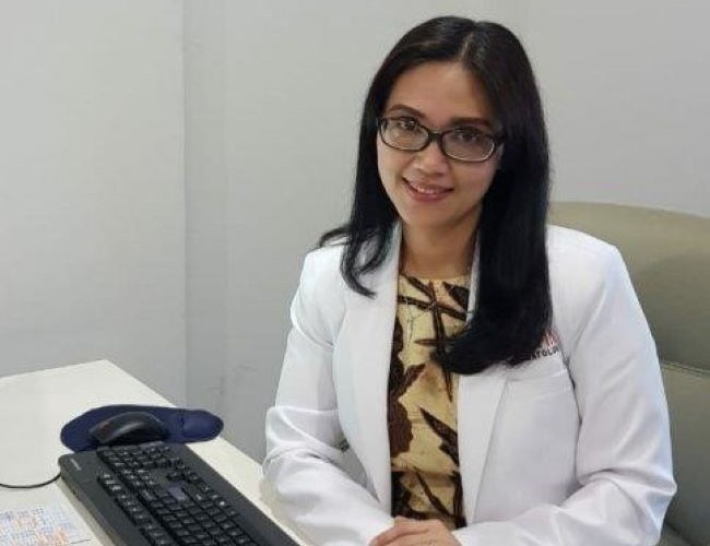 dr. Lucille Anisa Suardin, Sp.KK Dokter Kulit Palembang - Photo by Tribun Sumsel