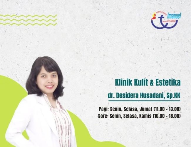 dr. Desidera Husadani, Sp.KK Dokter Kulit di Bandar Lampung - Photo by Instagram