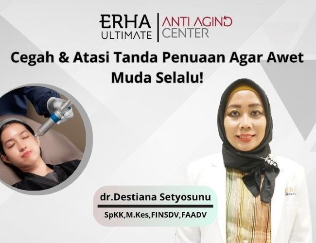 dr. Destiana Setyosunu SpKK,M.Kes, FINSDV, FAADV Dokter Kulit Makassar - Photo by YouTube