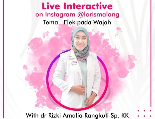 dr. Rizki Amalia Rangkuti, Sp.DV Dokter Kulit Malang - Photo by Instagram