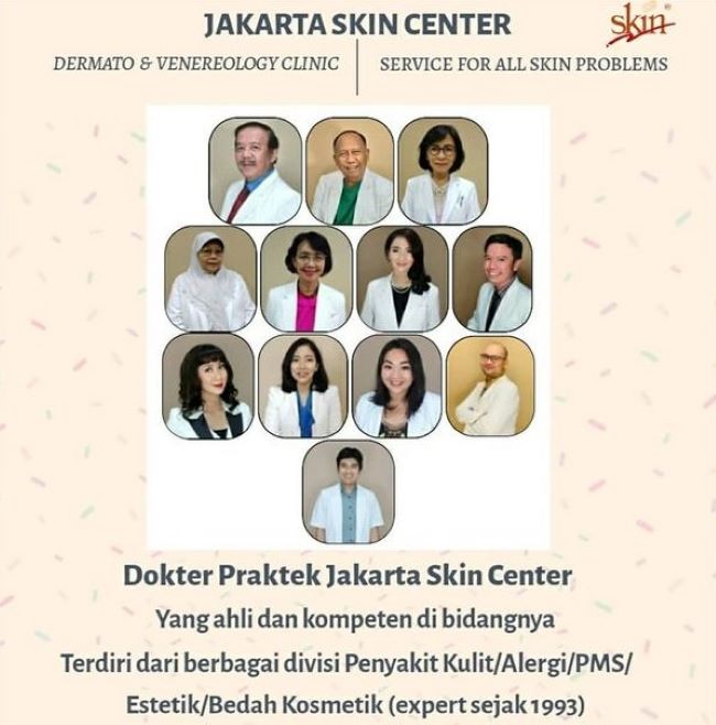 Jakarta Skin Centre Dokter Kulit Jakarta Selatan - Photo by Jakarta Skin Center Instagram