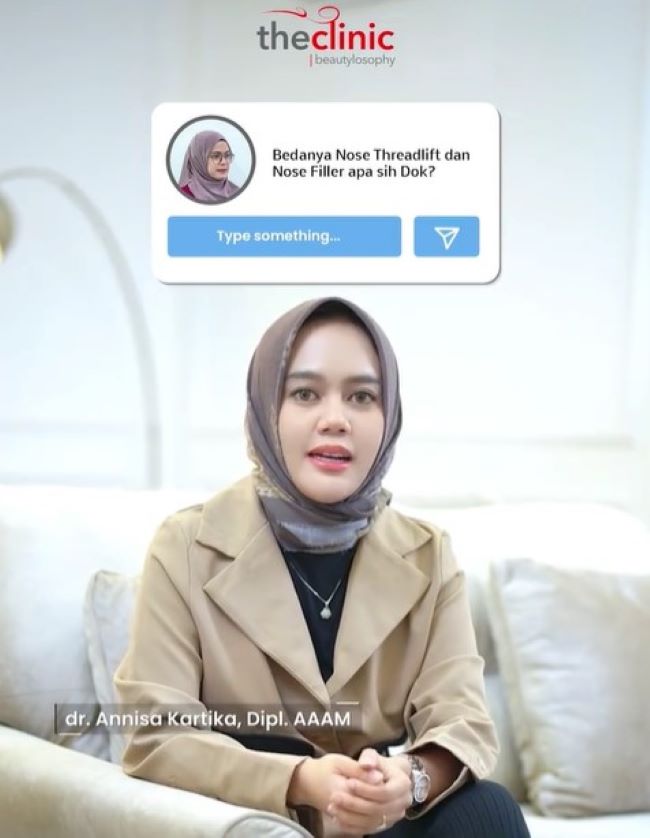 dr. Annisa Kartika Dipl. AAAM Dokter Kulit Jakarta Barat - Photo by The Clinic Beautylosophy Instagram