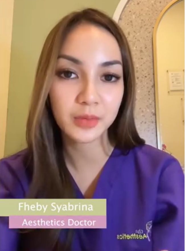 dr. Fheby Syabrina Aesthetic Doctor Dokter Kulit Jakarta Selatan - Photo by The Aesthetic Instagram Clinic Instagram