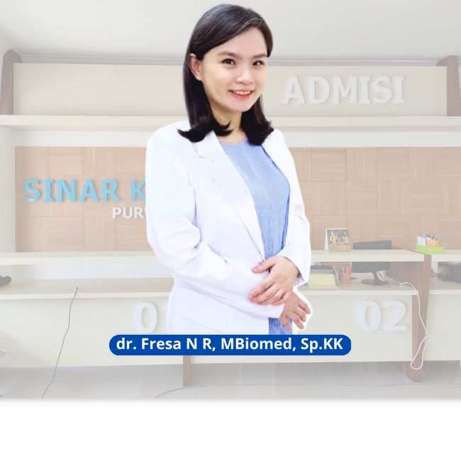 dr. Fresa Nathania Rahardjo,M.Biomed, Sp.KK Dokter Kulit Purwokerto - Photo by RS Sinar Kasih Site
