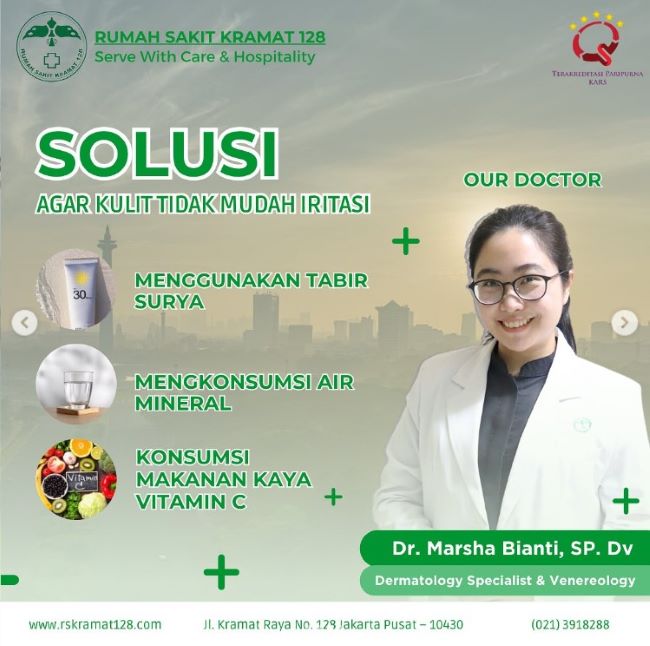 dr. Marsha Bianti Sp.DV Dokter Kulit Jakarta Pusat - Photo by RS Kramat 128