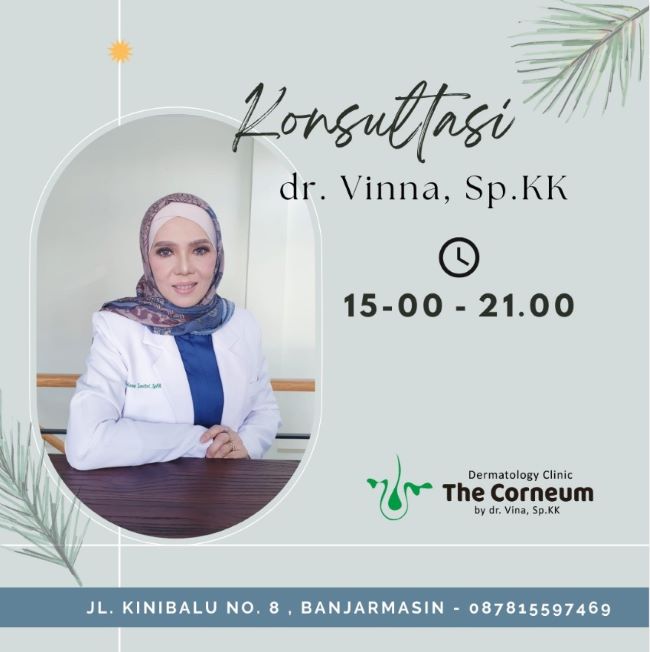 dr. Vina Dwiana Savitri Sp.KK Dokter Kulit Banjarmasin - Photo by Instagram