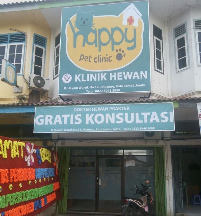 Happy Pet Clinic Dokter Hewan Jambi - Photo by Happy Pet Clinic Facebook
