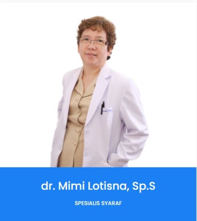 dr. Mimi Lotisna, Sp.S Dokter Saraf di Makassar - Photo RSUD Labuang Baji Site